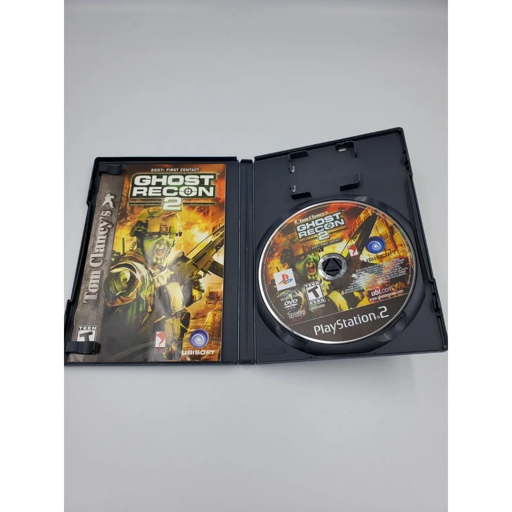 Tom Clancy's Ghost Recon 2 Sony Playstation 2 PS2 2004 CIB Complete Manual Works
